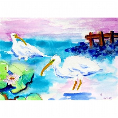 Betsy Drake White Ibis Place Mat, 4PK PM379